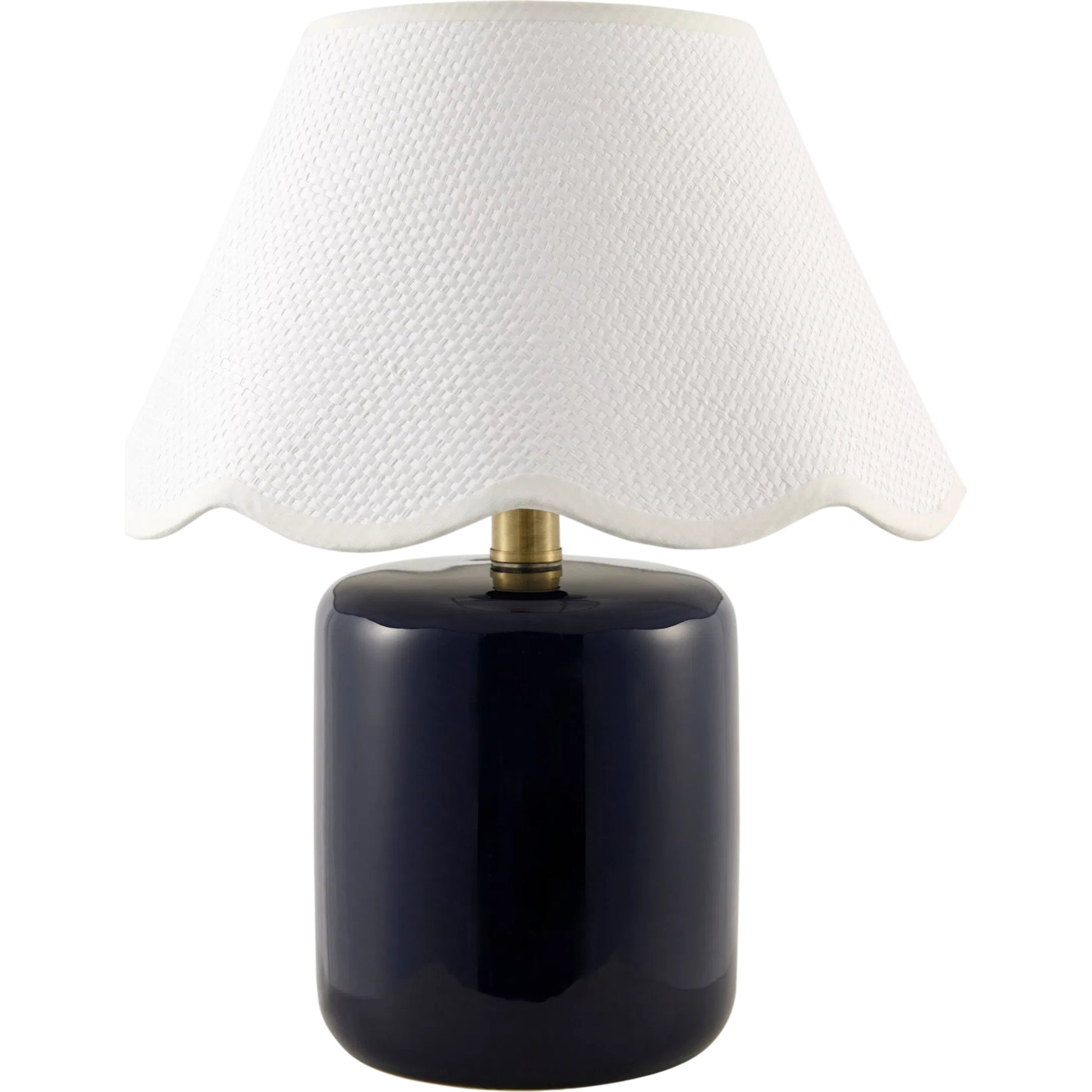 Marivela Accent Table Lamp by Livabliss in glazed. Made from ceramic, seagrass, polyester in a unique style.