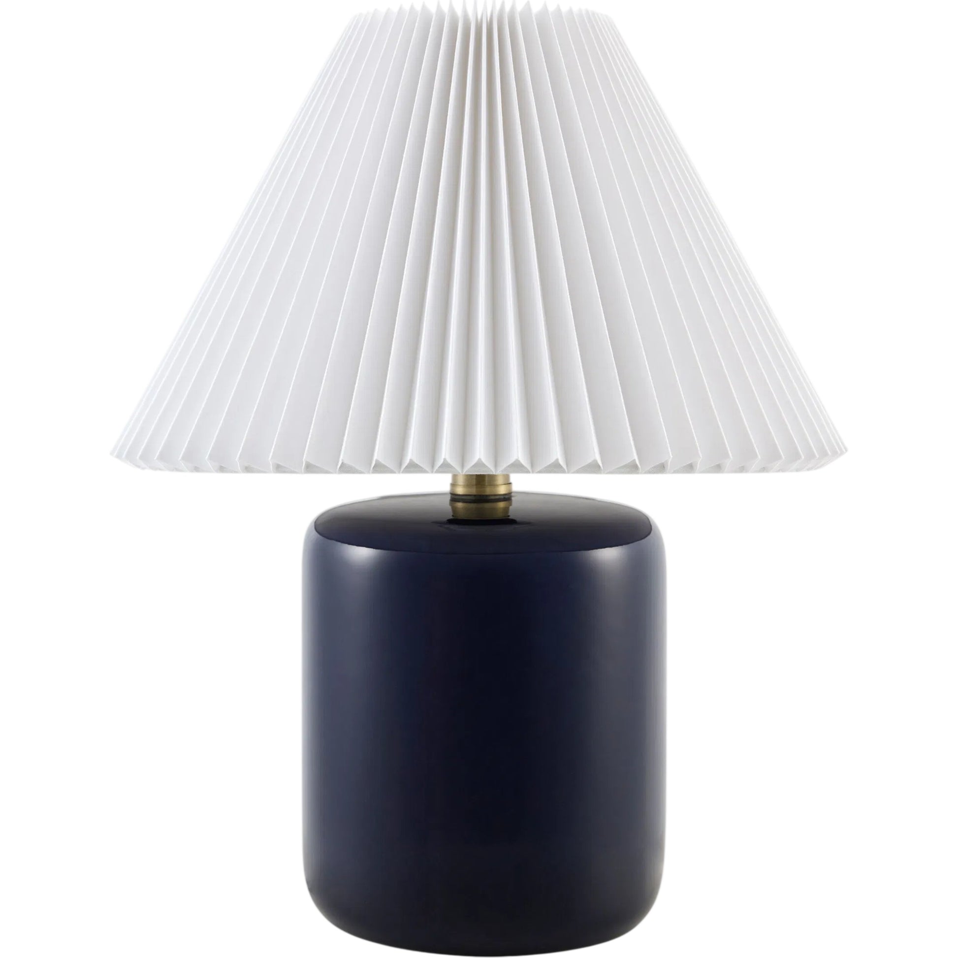 Marivela Accent Table Lamp by Livabliss in glazed. Made from ceramic, linen, polyester in a unique style.