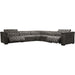 Savion Grandier 5 Piece Sectional by Hooker Furniture. Made from leather in a modern style.