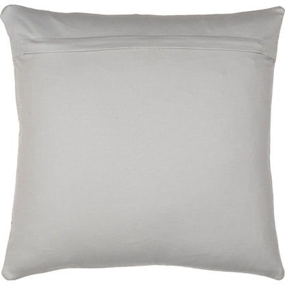 Manawatu Pillow - 5650 by Surya in cream, denim, slate. Made from 100% leather, 100% cotton in a traditional style.