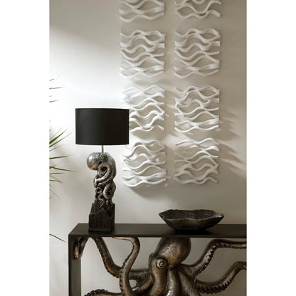 Marble Bowl by Phillips Collection in black. Made from marble in a coastal style.