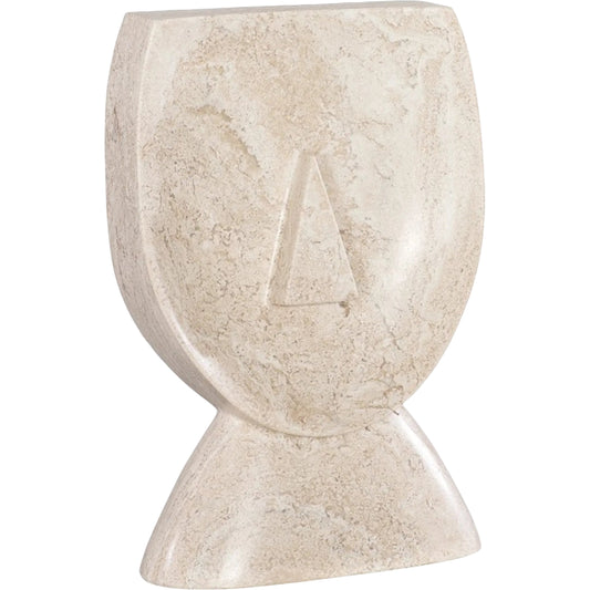 Marble Bellagio Child Sculpture by Phillips Collection in white. Made from marble in a unique style.