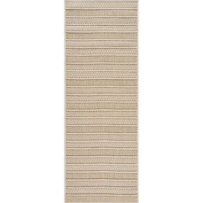 La Playa MXLP-2300 Indoor/Outdoor Rug by Livabliss in beige, sand, cream. Made from polypropylene in a unique style.