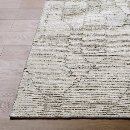 Marco MXO-2302 Rug by Livabliss in beige, taupe, cream.. Made from wool, cotton in a unique style.