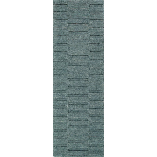 Riding the Wave MXRW-2300 Rug by Surya in teal, slate, seafoam. Made from wool in a unique style.