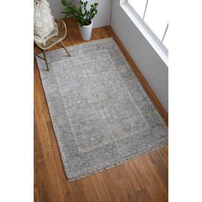 Caldwell Transitional Rug - 8799F by Feizy in gray, blue, taupe. Made from wool, viscose in a unique style.