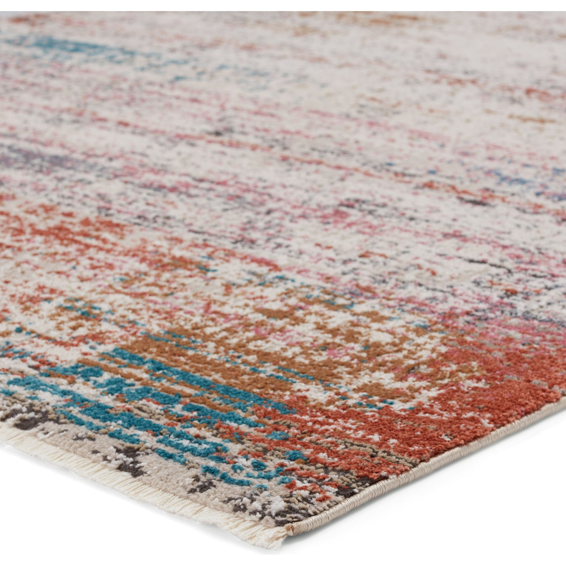 Starla Rug by Vibe by Jaipur Living in multicolor, cream. Made from 78% polypropylene 22% polyester in a unique style.