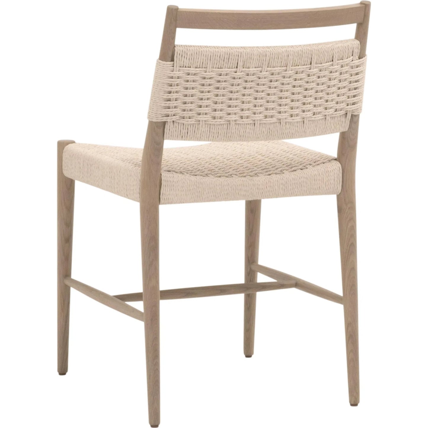004 SI-2544380 | Additional Silo | Myles Dining Chair (Set of 2) by Essentials For Living in blonde paper cord, natural oak. Made from solid oak in a transitional style.