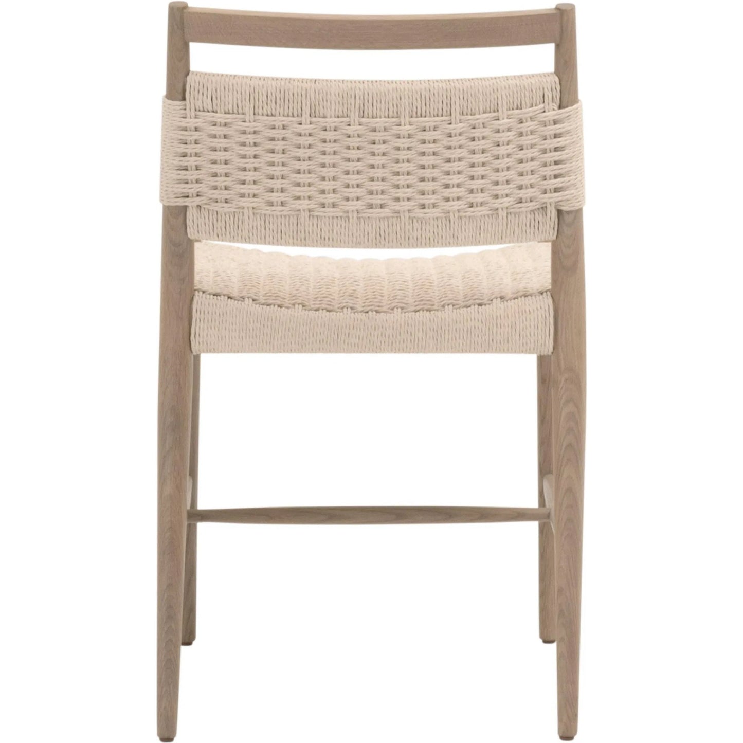 005 SI-2544380 | Additional Silo | Myles Dining Chair (Set of 2) by Essentials For Living in blonde paper cord, natural oak. Made from solid oak in a transitional style.