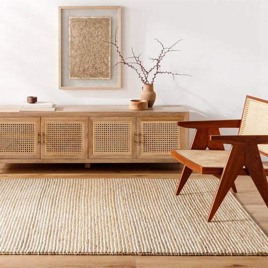 Molly Rug - 489402 by Surya. Made from face: 50% wool, 50% jute, warp: 100% cotton in a unique style.