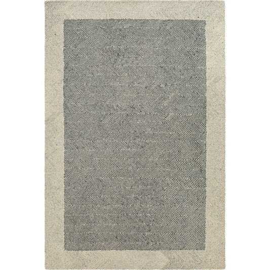 Madelyn Rug - 30078 by Livabliss in gray, black. Made from 100% wool in a unique style.