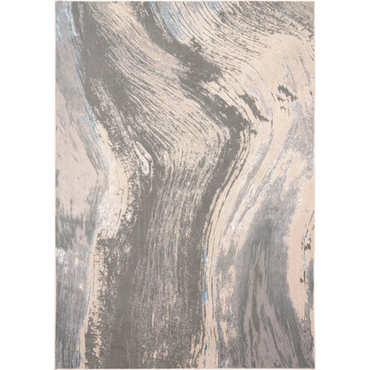 Azure Rug - 3524F by Feizy in gray, ivory, blue. Made from polyester, polypropylene in a unique style.