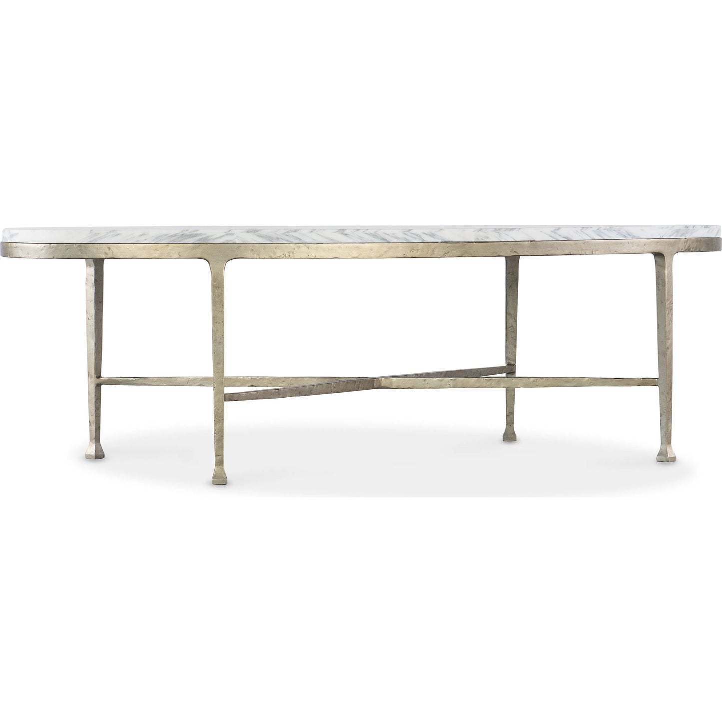 001 SI-2193324 | Primary Silo | Jules Oval Coffee Table by Hooker Furniture in champagne. Made from unique in a modern style.