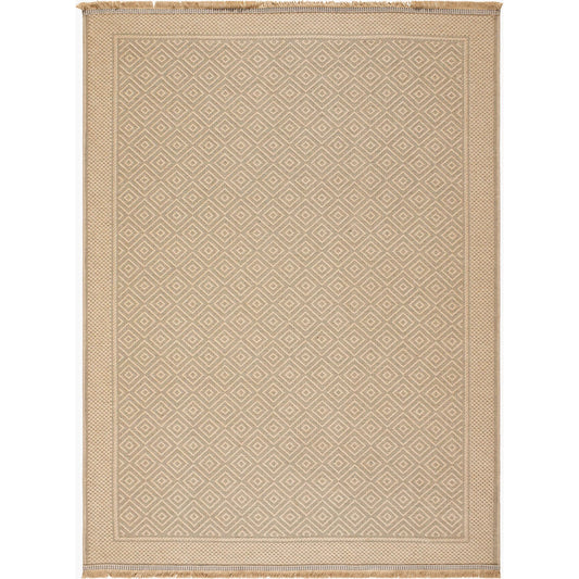 Mystery Rug - 497195 by Livabliss in tan, beige. Made from jute in a unique style.