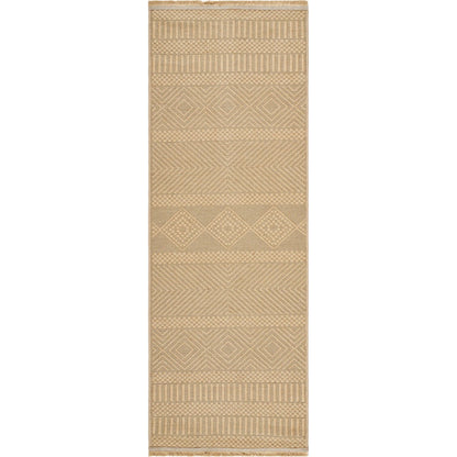 Mystery Rug - 497205 by Livabliss in tan, beige. Made from jute in a unique style.