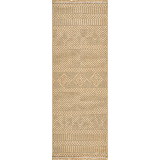 Mystery Rug - 497205 by Livabliss in tan, beige. Made from jute in a unique style.