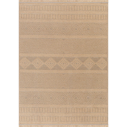 Mystery Rug - 497205 by Livabliss in tan, beige. Made from jute in a unique style.