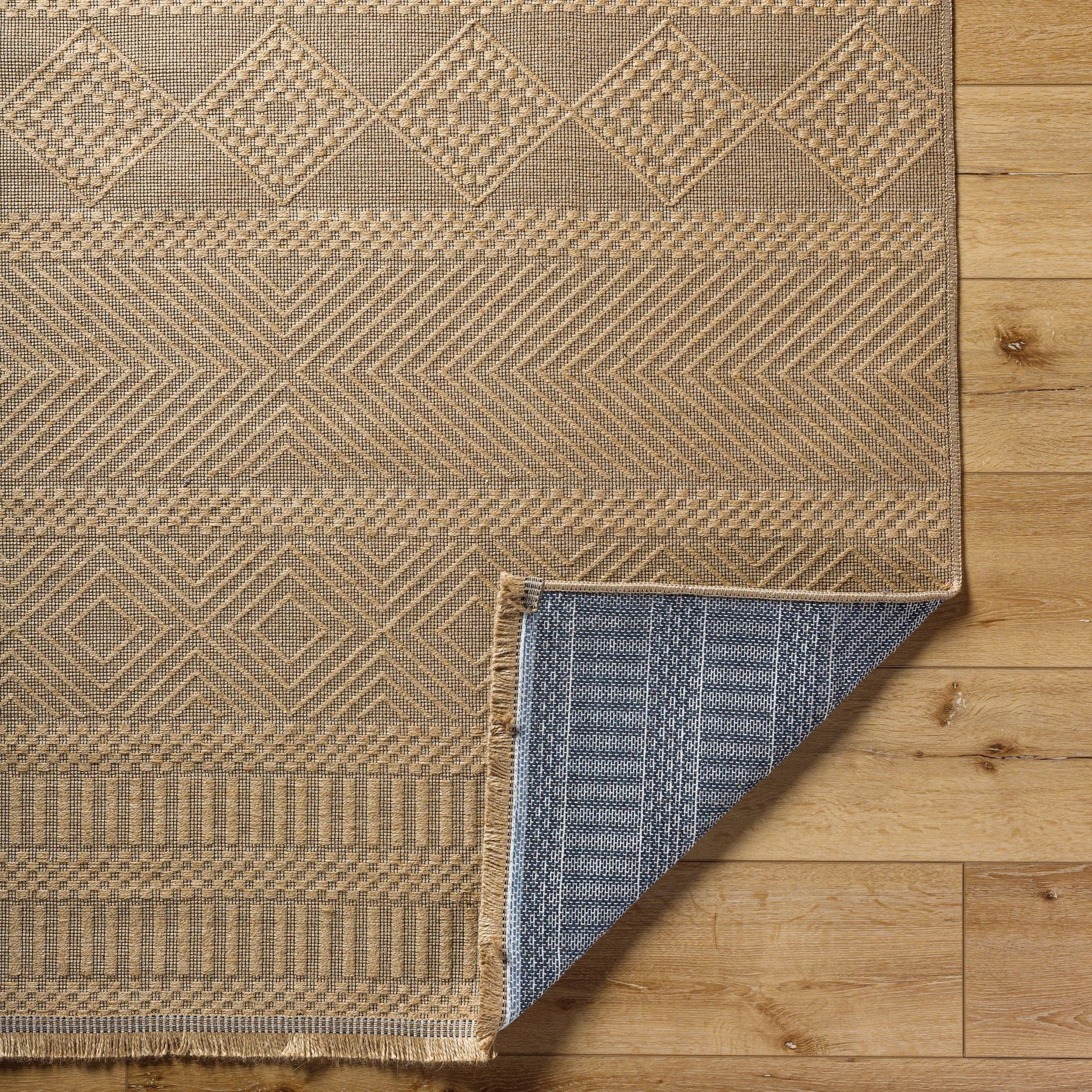 Mystery Rug - 497205 by Livabliss in tan, beige. Made from jute in a unique style.
