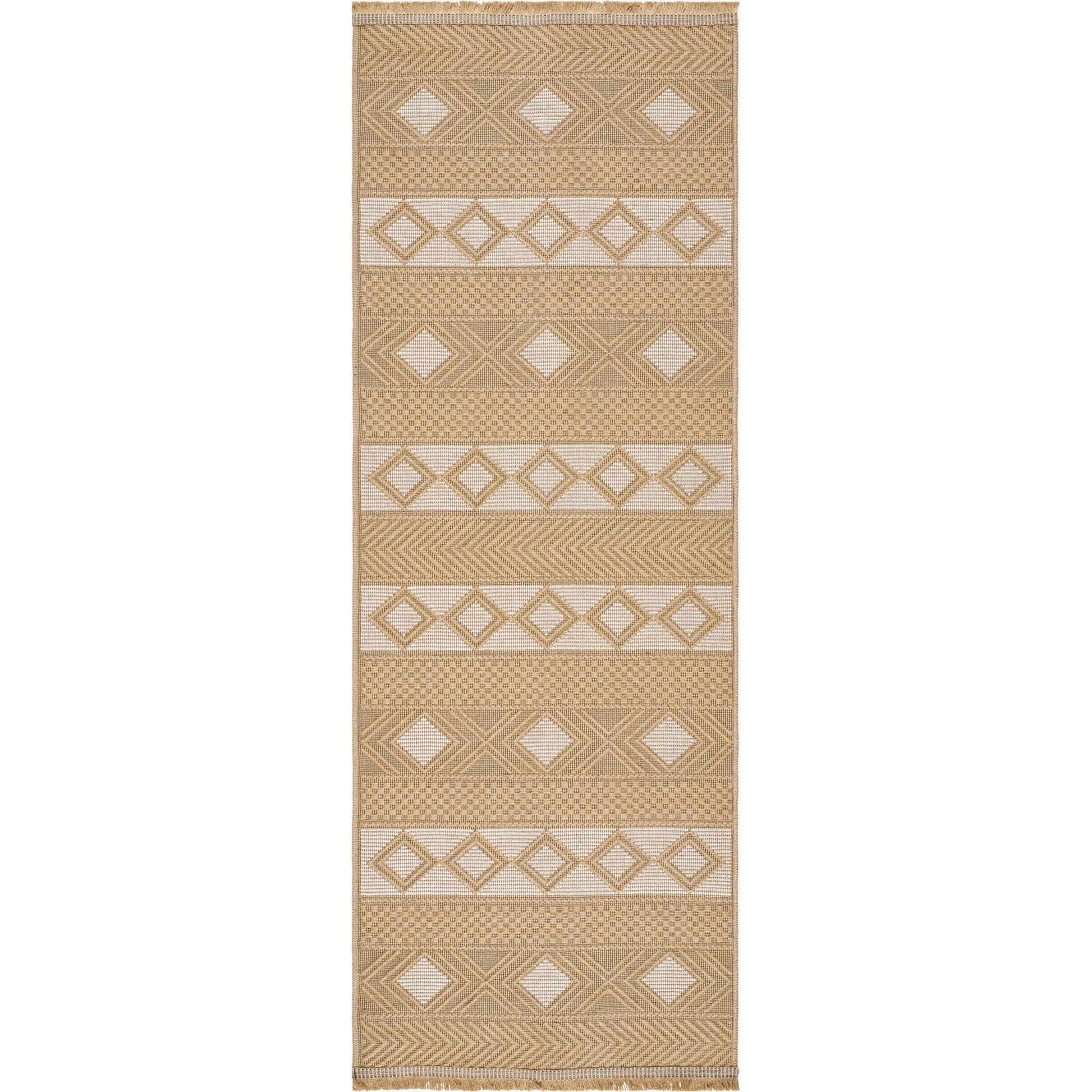 Mystery Rug - 497215 by Livabliss in tan, beige, cream. Made from jute, cotton in a unique style.