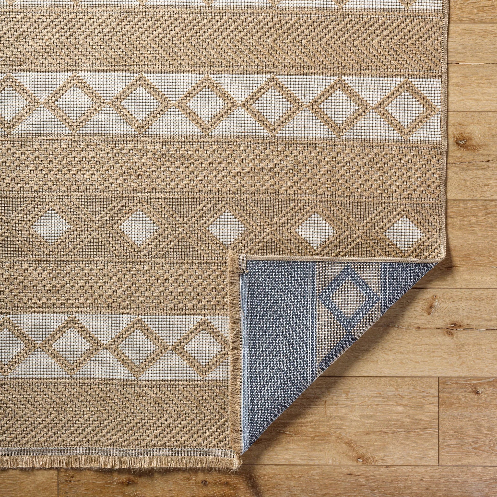 Mystery Rug - 497215 by Livabliss in tan, beige, cream. Made from jute, cotton in a unique style.