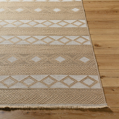 Mystery Rug - 497215 by Livabliss in tan, beige, cream. Made from jute, cotton in a unique style.