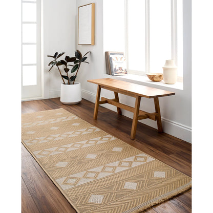 Mystery Rug - 497215 by Livabliss in tan, beige, cream. Made from jute, cotton in a unique style.