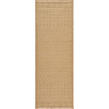 Mystery Rug - 497225 by Livabliss in tan, beige. Made from jute in a unique style.