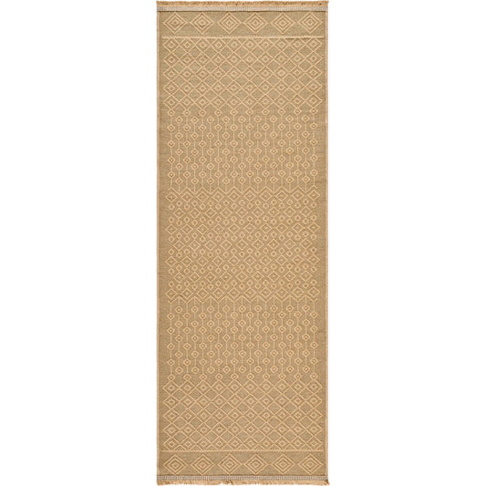 Mystery Rug - 497225 by Livabliss in tan, beige. Made from jute in a unique style.