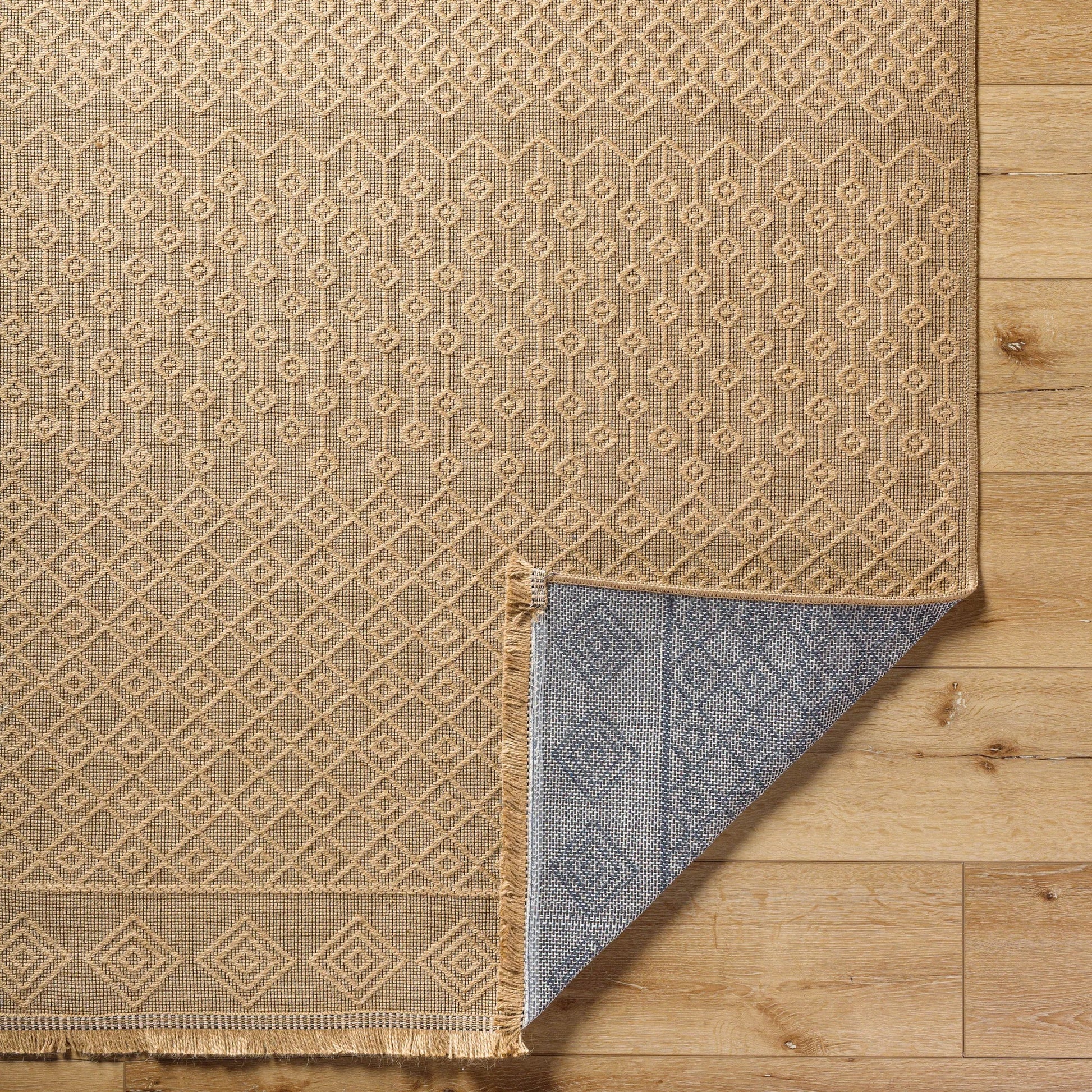 Mystery Rug - 497225 by Livabliss in tan, beige. Made from jute in a unique style.