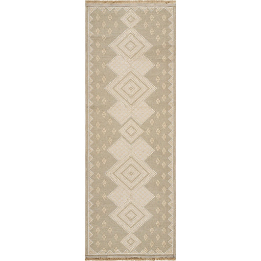 Mystery Rug - 497245 by Livabliss in tan, beige, cream, light beige. Made from jute, cotton in a unique style.