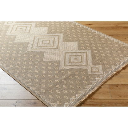 Mystery Rug - 497245 by Livabliss in tan, beige, cream, light beige. Made from jute, cotton in a unique style.