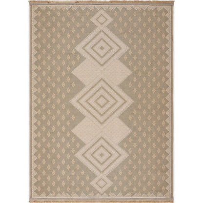 Mystery Rug - 497245 by Livabliss in tan, beige, cream, light beige. Made from jute, cotton in a unique style.