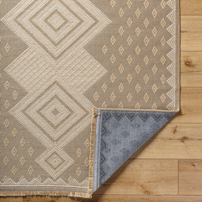 Mystery Rug - 497245 by Livabliss in tan, beige, cream, light beige. Made from jute, cotton in a unique style.