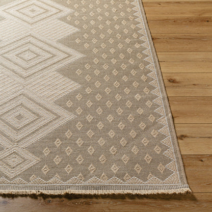 Mystery Rug - 497245 by Livabliss in tan, beige, cream, light beige. Made from jute, cotton in a unique style.