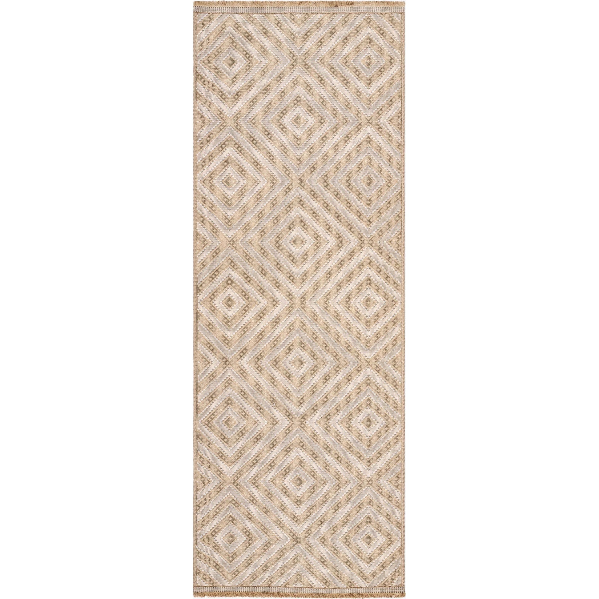 Mystery Rug - 497255 by Livabliss in tan, beige, cream, light beige. Made from jute, cotton in a unique style.