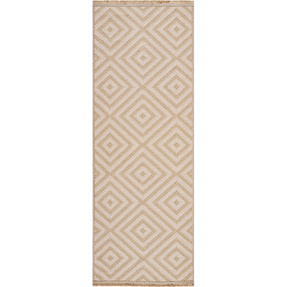 Mystery Rug - 497255 by Livabliss in tan, beige, cream, light beige. Made from jute, cotton in a unique style.