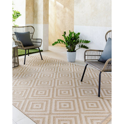 Mystery Rug - 497255 by Livabliss in tan, beige, cream, light beige. Made from jute, cotton in a unique style.