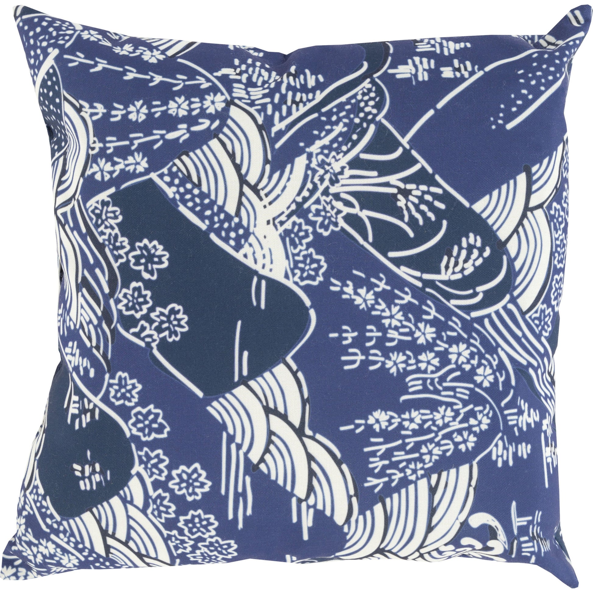 Mizu Indoor/Outdoor Pillow by Livabliss in burgundy, hot pink, charcoal. Made from front: 100% polyester, back: 100% polyester in a modern style.