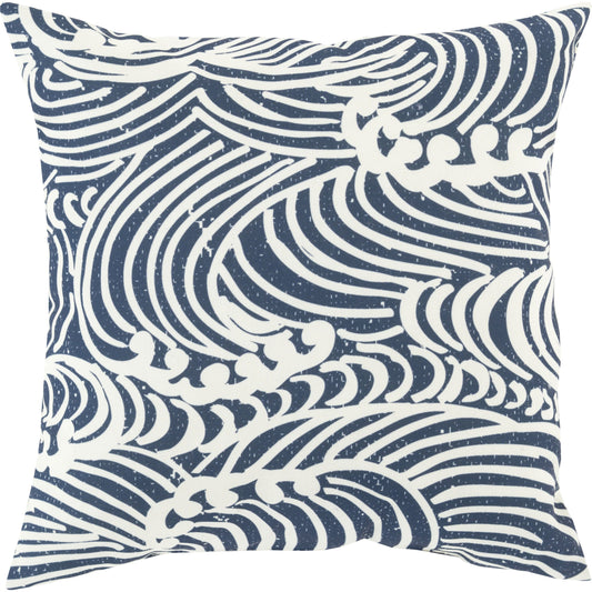 Mizu Pillow - 17349 by Livabliss. Made from front: 100% polyester, back: 100% polyester in a modern style.