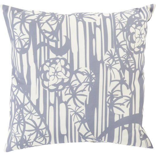 Mizu Pillow - 6362 by Livabliss. Made from front: 100% polyester, back: 100% polyester in a traditional style.