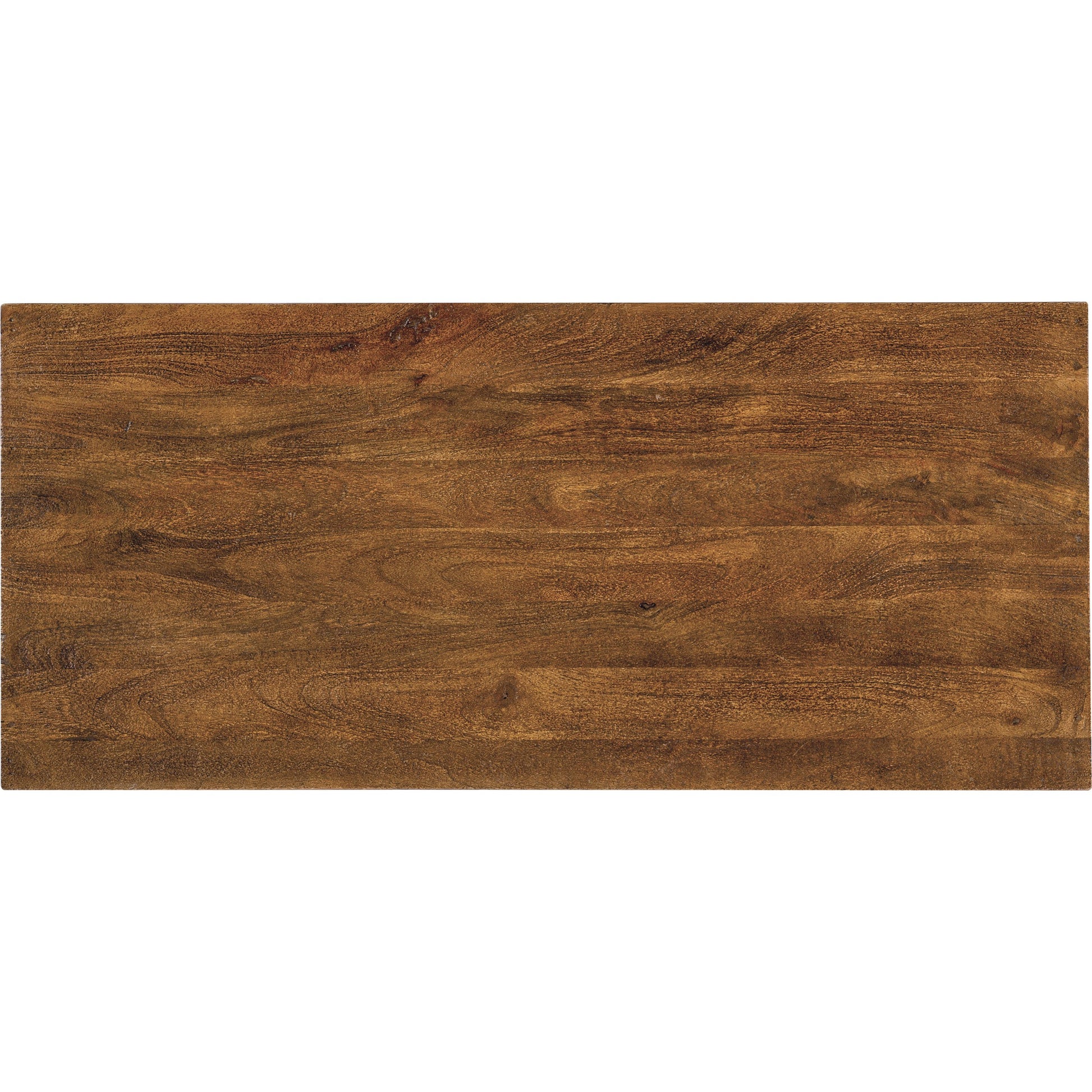 Commerce & Market Two Door Chest by Hooker Furniture in medium natural wood. Made from mango wood with bone inlay, iron, slate veneer in a modern style.