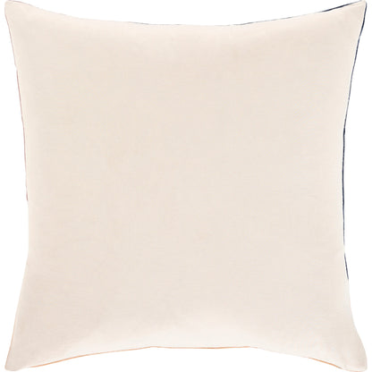 Moza Pillow - 32760 by Surya in beige, teal, garnet. Made from 80% cotton, 20% cotton linen, 100% cotton in a modern style.