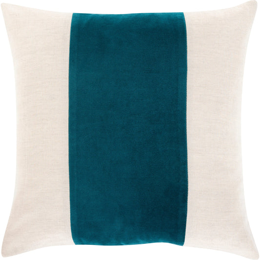 Moza Pillow - 7357 by Livabliss. Made from 50% cotton, 50% cotton, linen, 100% cotton in a coastal style.