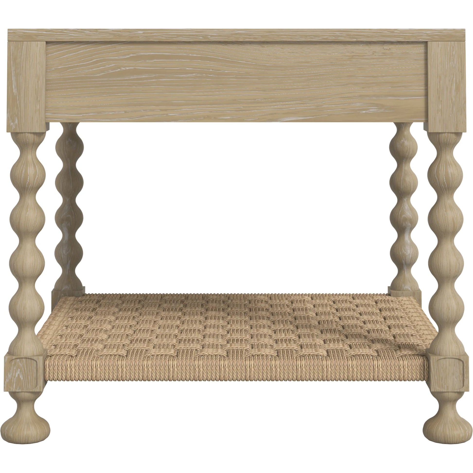 Haven Drawer End Table by A.R.T. Furniture in sun oak. Made from parawood solids, oak veneer in a transitional style.