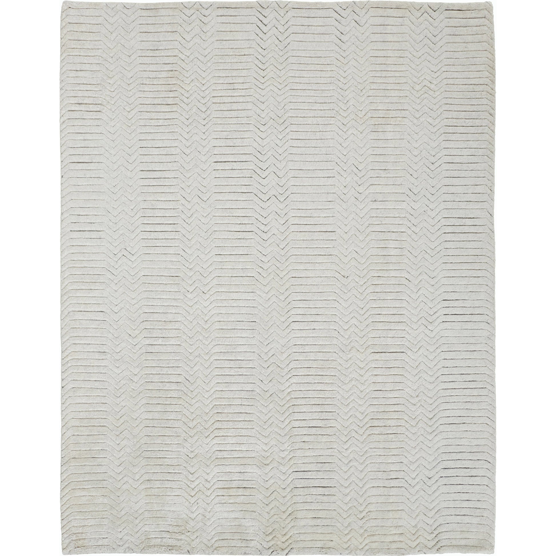 Matson Transitional Solid Rug - T14T6031 by Thom Felicia by Feizy Rugs in ivory. Made from wool in a unique style.