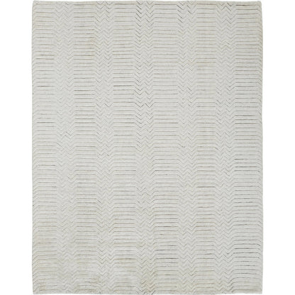 Matson Transitional Solid Rug - T14T6031 by Thom Felicia by Feizy Rugs in ivory. Made from wool in a unique style.