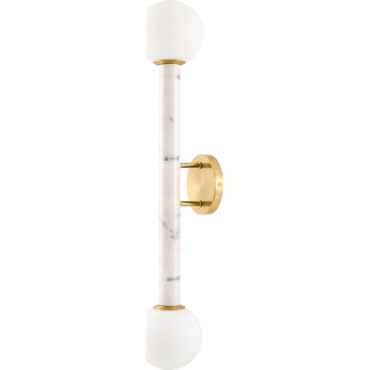 Marzia Wall Sconce by Surya. Made from iron, stone in a modern style.