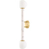 White, Metallic Brass