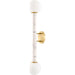 Marzia Wall Sconce by Surya. Made from iron, stone in a modern style.