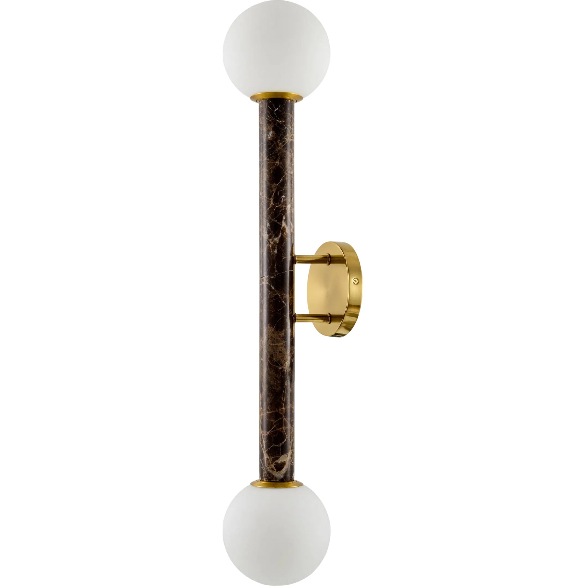 Marzia Wall Sconce by Surya. Made from iron, stone in a modern style.